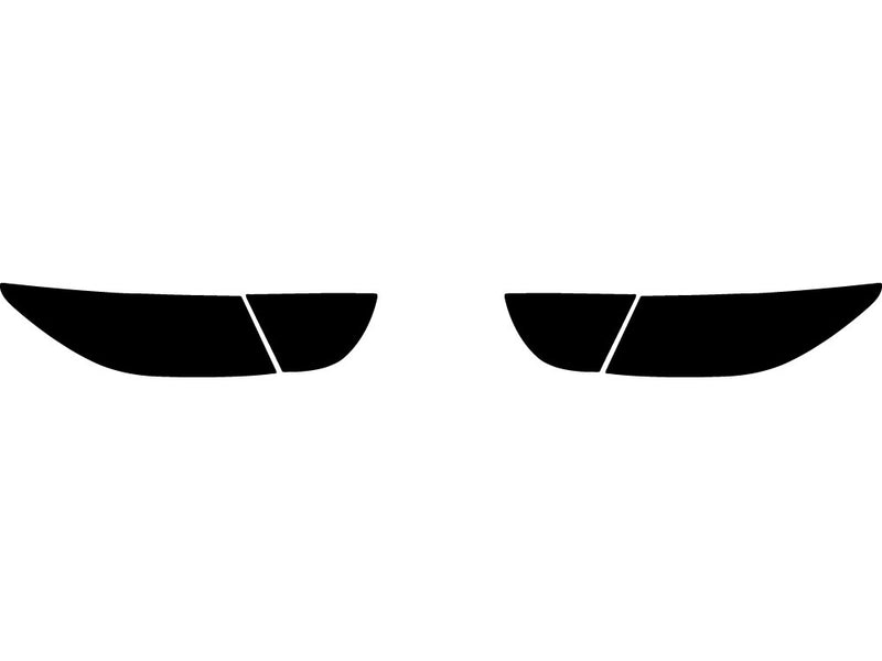 verano Precut Tail Light Tint Diagram