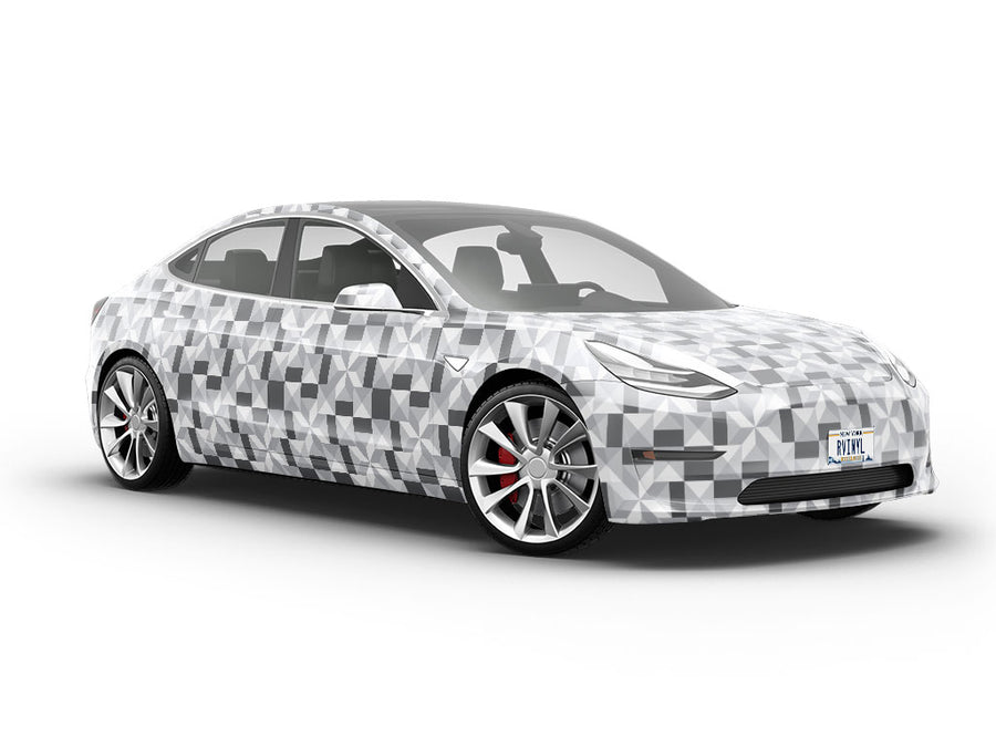 Building On Mosaic Vehicle Vinyl Wrap