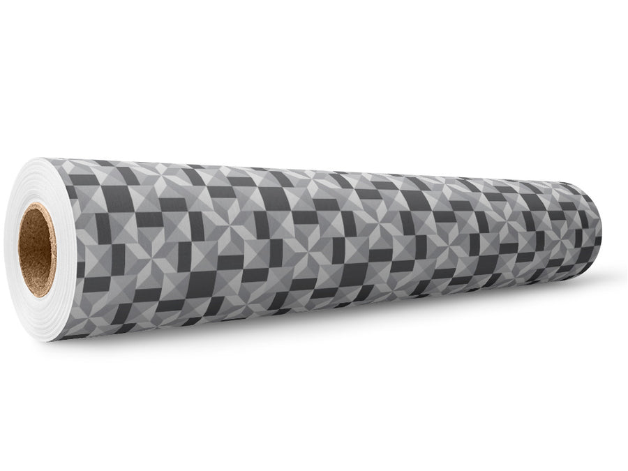 Building On Mosaic Wrap Film Wholesale Roll~Rwraps Series 914 Digitally Printed Vinyl Roll~5