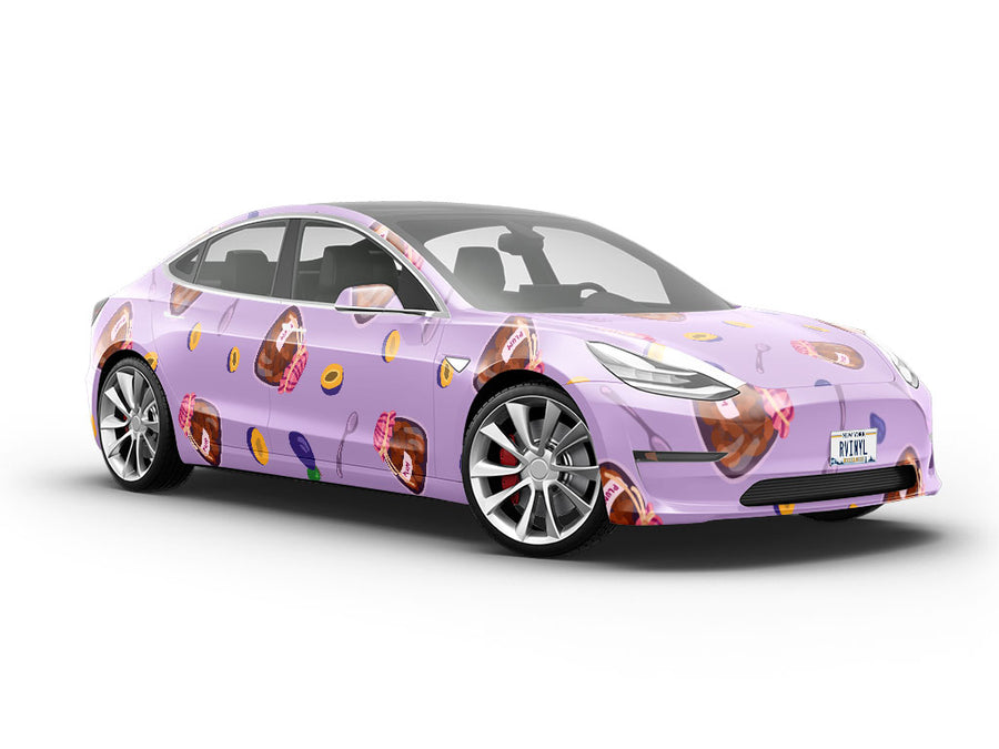 Bullace Jam Fruit Vehicle Vinyl Wrap