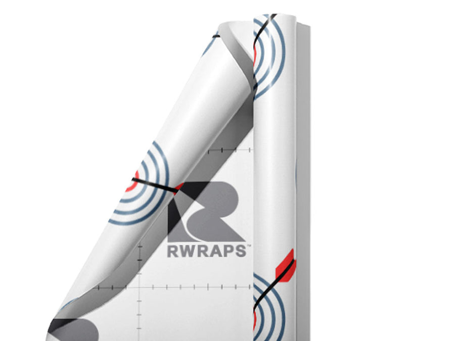 Bullseye Sport Wrap Film Sheets~Rwraps Series 914 Bullseye Sport Scrolled Sheet~3
