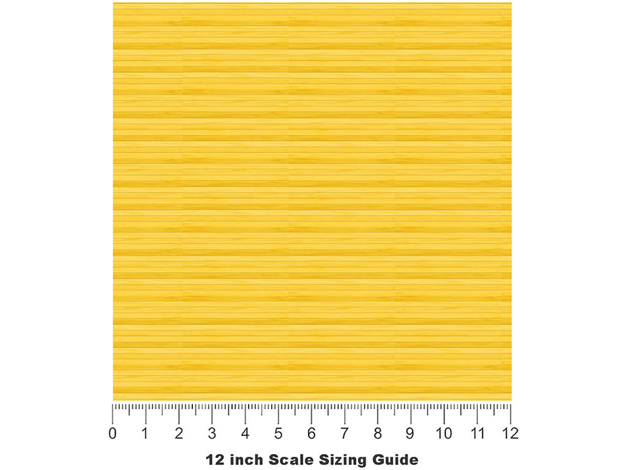 Bumblebee Wood Plank Vinyl Film Pattern Size 12 inch Scale~Rwraps Bumblebee Wood Plank Sizing Chart~3