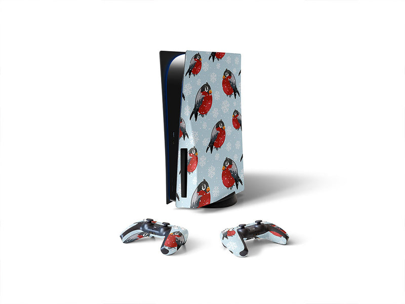 bundle up bird Sony PS5 DIY Skin