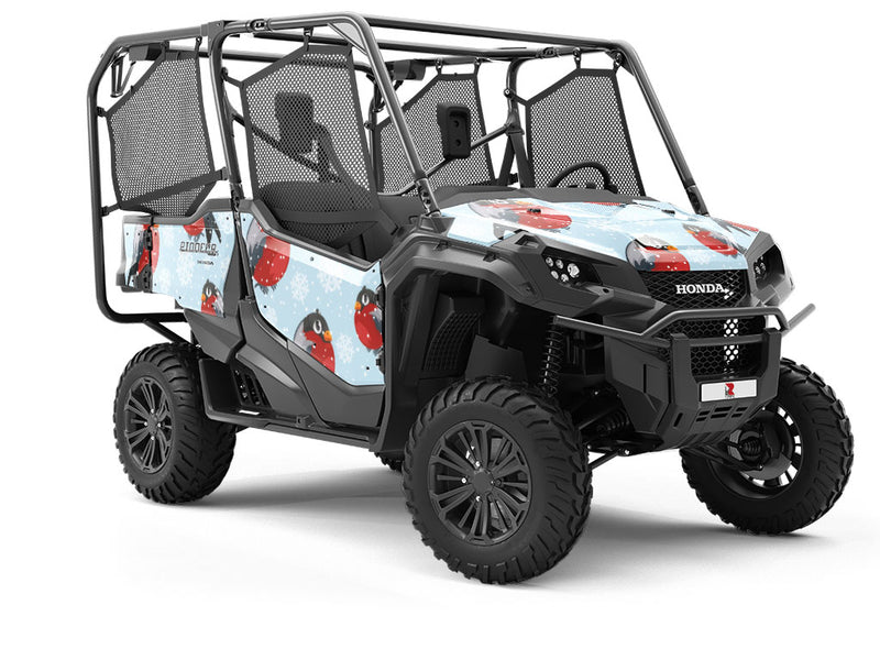 Bundle Up Birds Utility Vehicle Vinyl Wrap