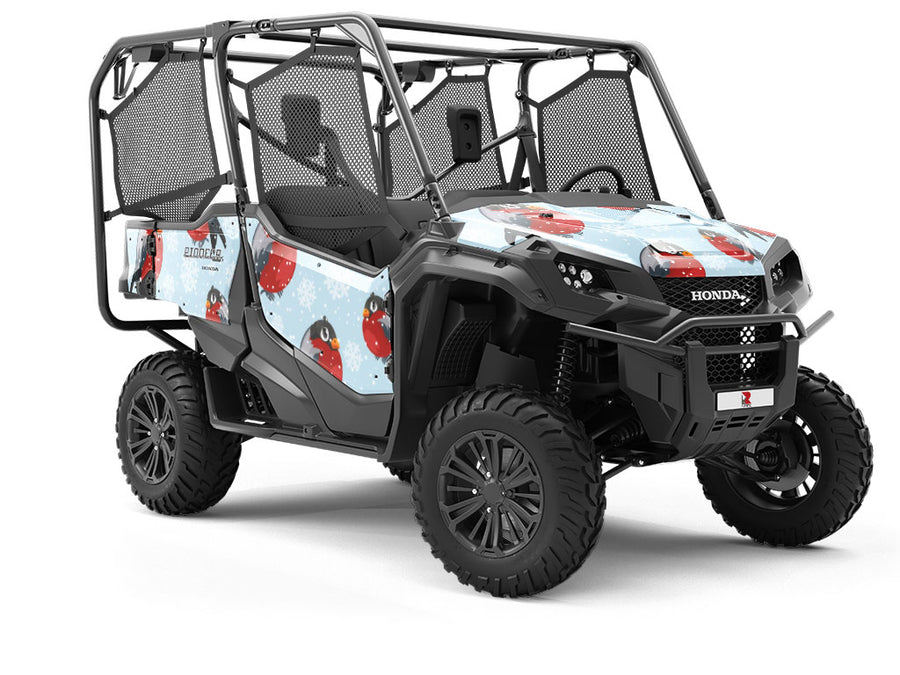 Bundle Up Birds Utility Vehicle Vinyl Wrap