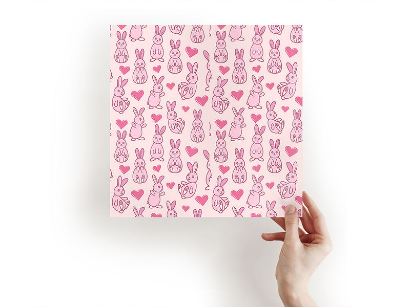 bunny love animal Craft Sheets