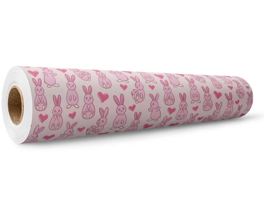 Bunny Love Animal Wrap Film Wholesale Roll~Rwraps Series 914 Digitally Printed Vinyl Roll~5