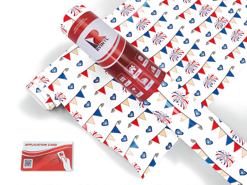 bunting stunting Craft Vinyl Roll