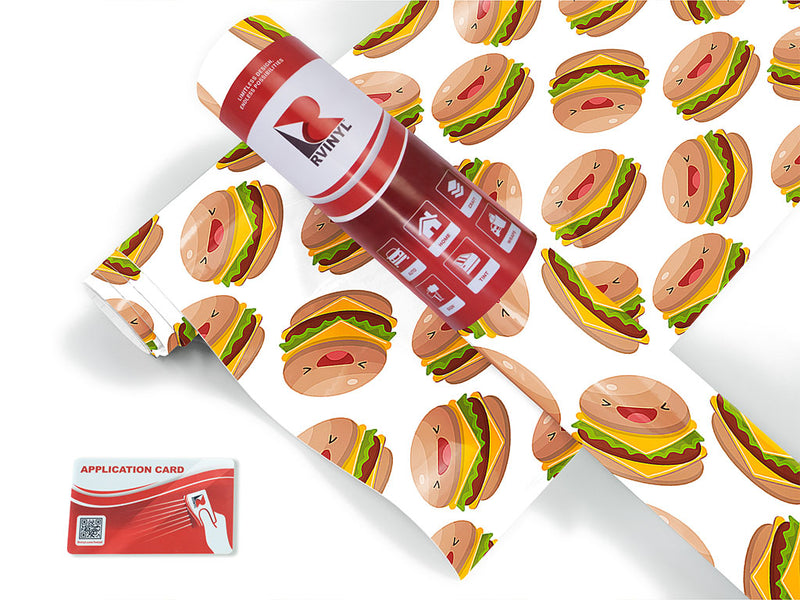 burger buddies Craft Vinyl Roll
