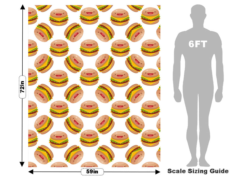 Burger Buddies Americana Vehicle Wrap Scale~Rwraps Series 914 Burger Buddies Americana Measurements~2