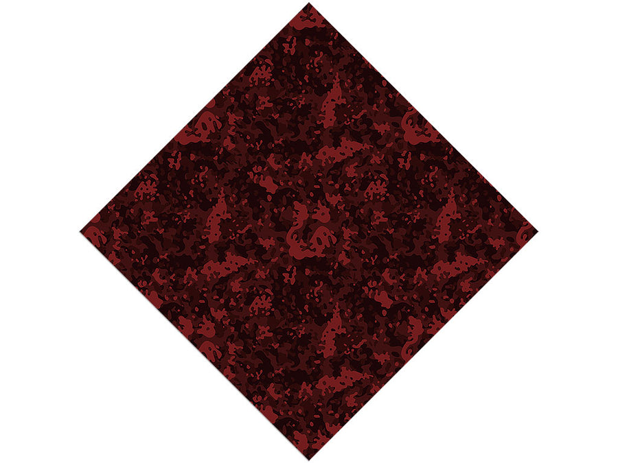 Burgundy ERDL Camouflage Vinyl Wrap Pattern
