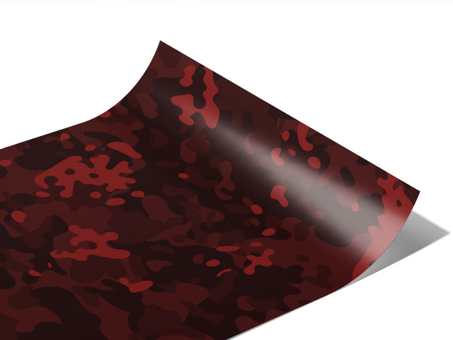 Burgundy ERDL Camouflage Vinyl Wraps~Rwraps Series 914 Digitally Printed Vinyl Wrap~1