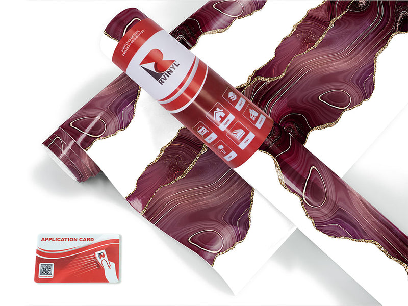 burgundy lip gemstone films Craft Vinyl Roll
