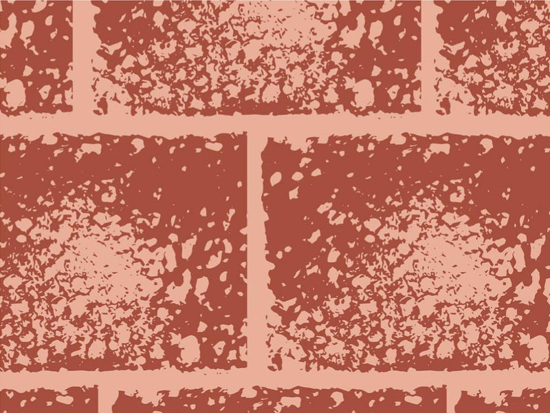 Burnt Orange Brick Vinyl Wrap Pattern~Rwraps Series 914 Digitally Printed Vinyl Wrap~0