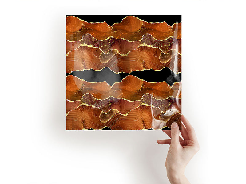 burnt umber gemstone films Craft Sheets
