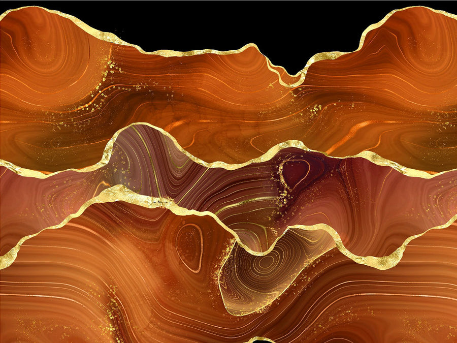 Burnt Umber Gemstone Vinyl Wrap Pattern~Rwraps Series 914 Digitally Printed Vinyl Wrap~0
