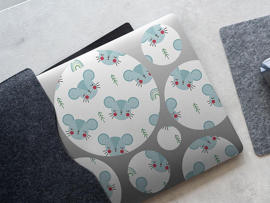burrow calm animal DIY Laptop Stickers