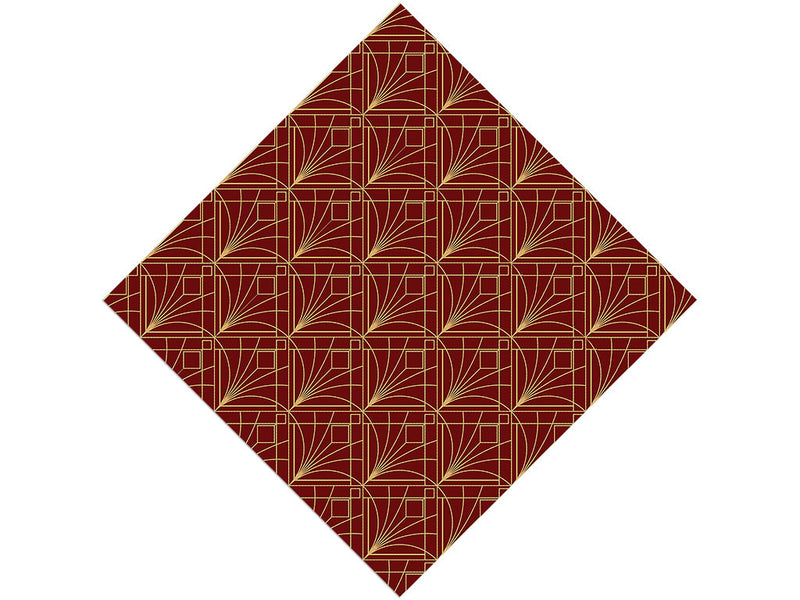 Bursting Fireworks Art Deco Vinyl Wrap Pattern