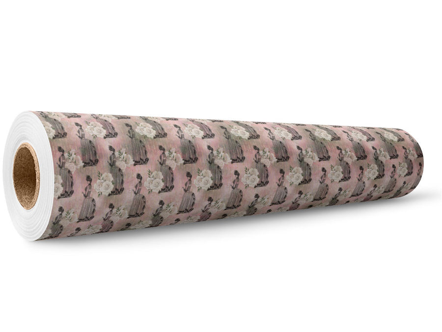 Bustle Desire Steampunk Wrap Film Wholesale Roll~Rwraps Series 914 Digitally Printed Vinyl Roll~5