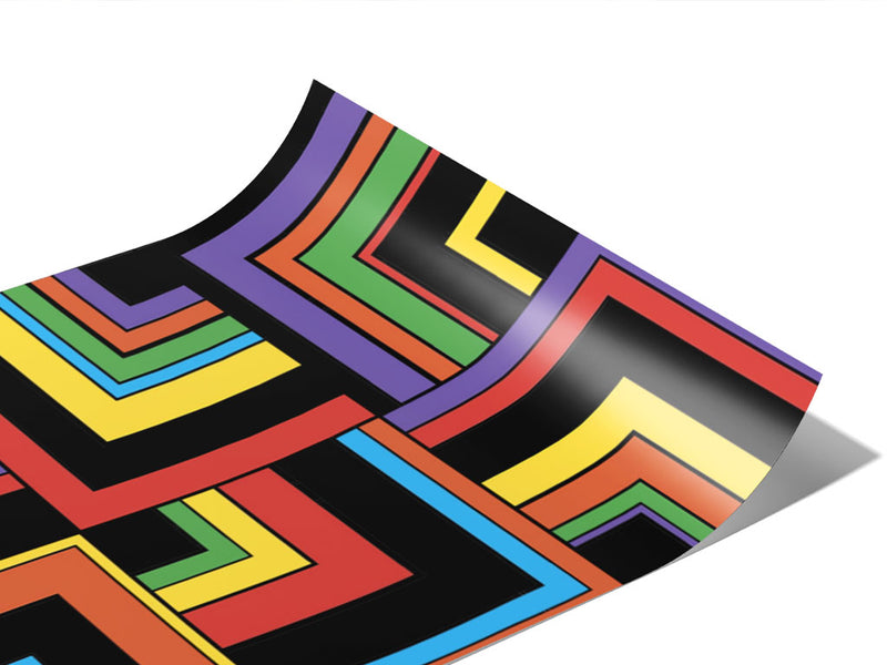 Busy Busy Art Deco Vinyl Wraps~Rwraps Series 914 Digitally Printed Vinyl Wrap~0