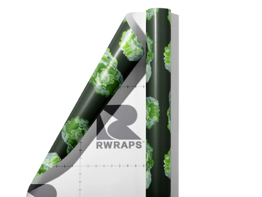 Buttercrunch Butterhead Vegetable Wrap Film Sheets~Rwraps Series 914 Buttercrunch Butterhead Vegetable Scrolled Sheet~3