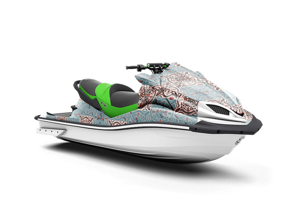 Butterfly Bush Tile Jet Ski Vinyl Customized Wrap