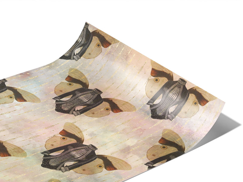 Butterfly Corsetry Steampunk Vinyl Wraps~Rwraps Series 914 Digitally Printed Vinyl Wrap~0