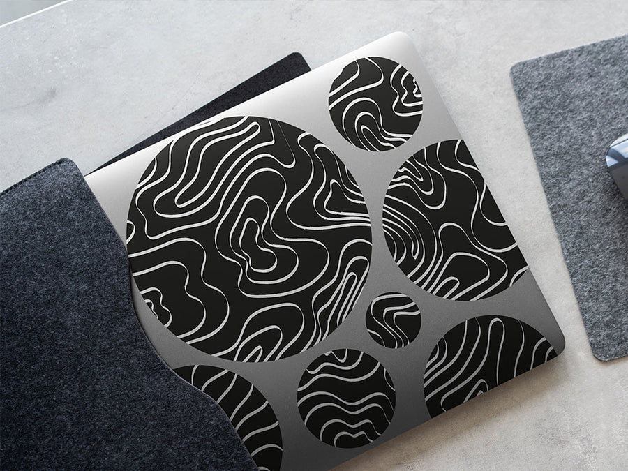butterfly wings abstract geometric DIY Laptop Stickers