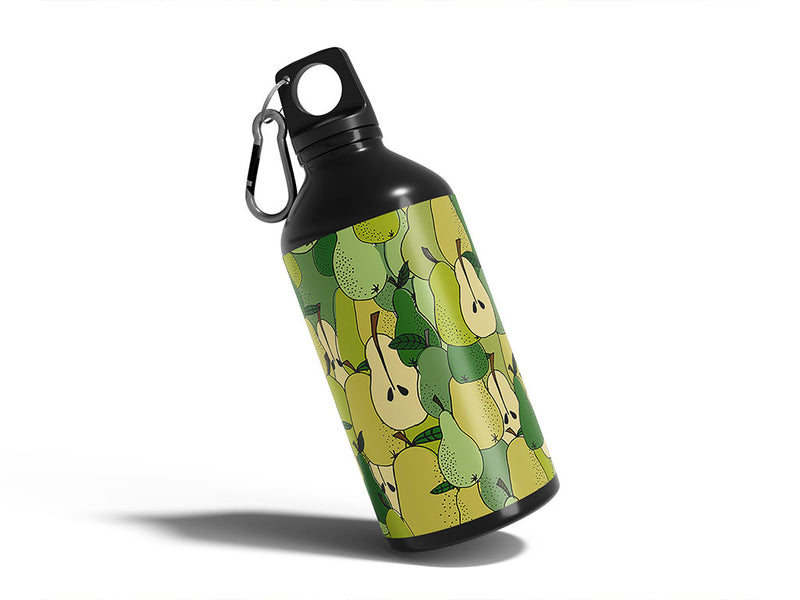 buttery bartlett fruit Water Bottle DIY Stickers