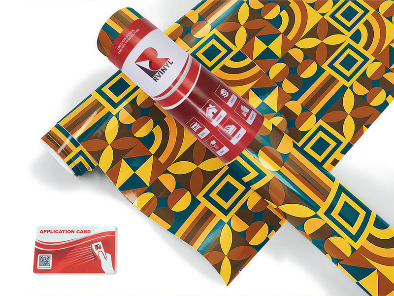buttery goodness mosaic Craft Vinyl Roll