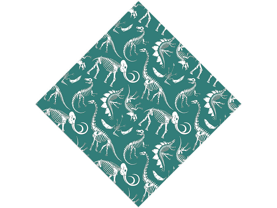 Bygone Blues Dinosaur Vinyl Wrap Pattern