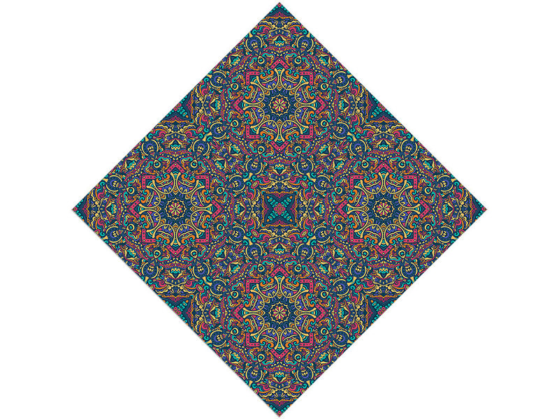 Byzantine Kaleidoscope Mandala Vinyl Wrap Pattern