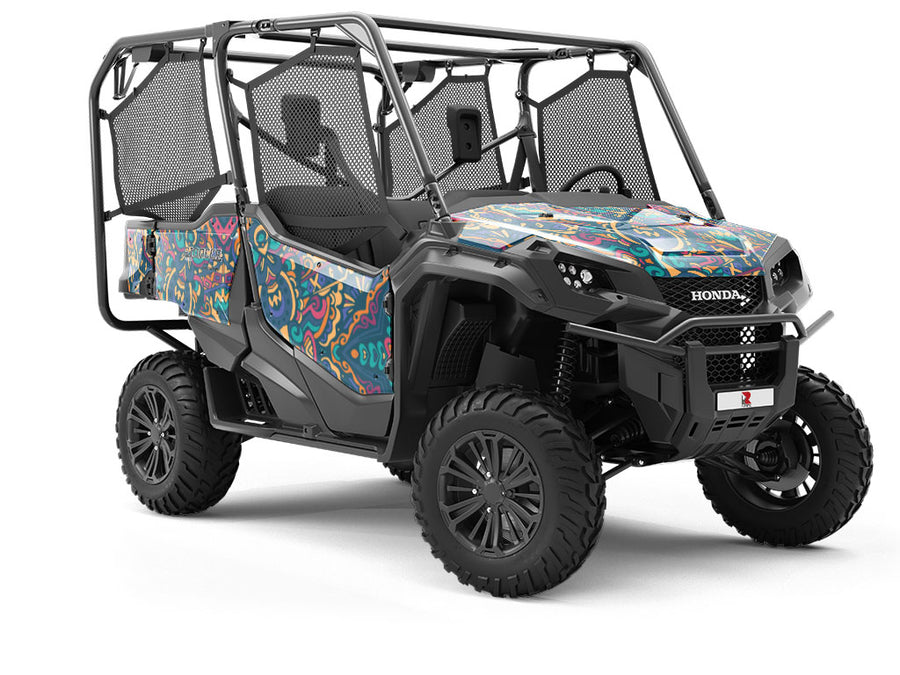 Byzantine Kaleidoscope Mandala Utility Vehicle Vinyl Wrap