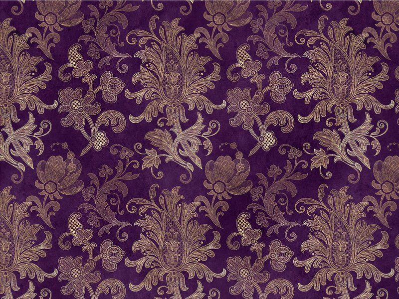 Byzantium Petals Witch Vinyl Wrap Pattern~Rwraps Series 914 Digitally Printed Vinyl Wrap~0