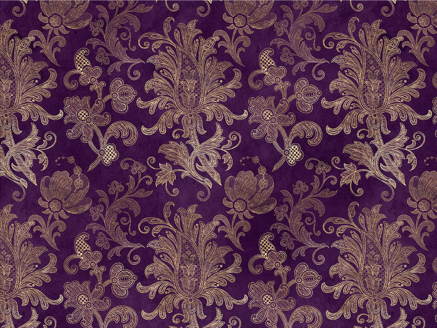 Byzantium Petals Witch Vinyl Wrap Pattern~Rwraps Series 914 Digitally Printed Vinyl Wrap~0