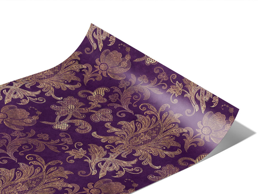 Byzantium Petals Witch Vinyl Wraps~Rwraps Series 914 Digitally Printed Vinyl Wrap~0