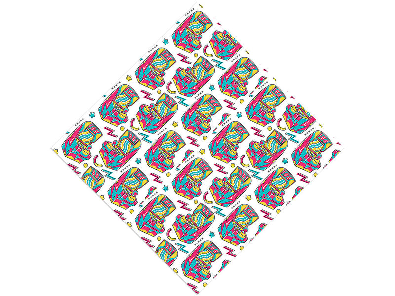 Cabinet Fun Gaming Vinyl Wrap Pattern