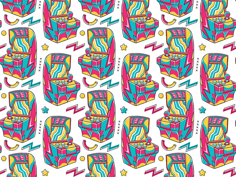 Cabinet Fun Gaming Vinyl Wrap Pattern~Rwraps Series 914 Digitally Printed Vinyl Wrap~0