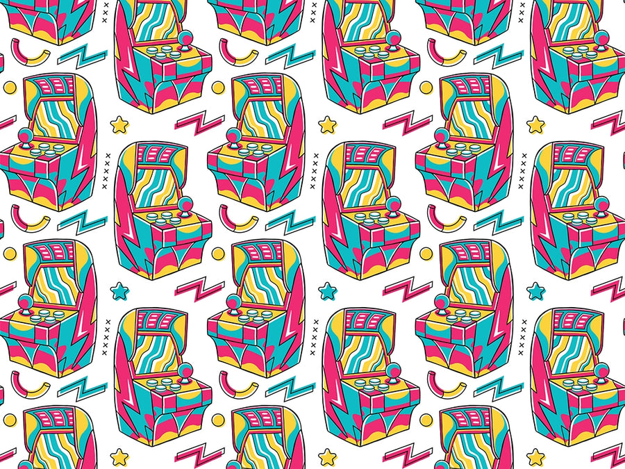 Cabinet Fun Gaming Vinyl Wrap Pattern~Rwraps Series 914 Digitally Printed Vinyl Wrap~0