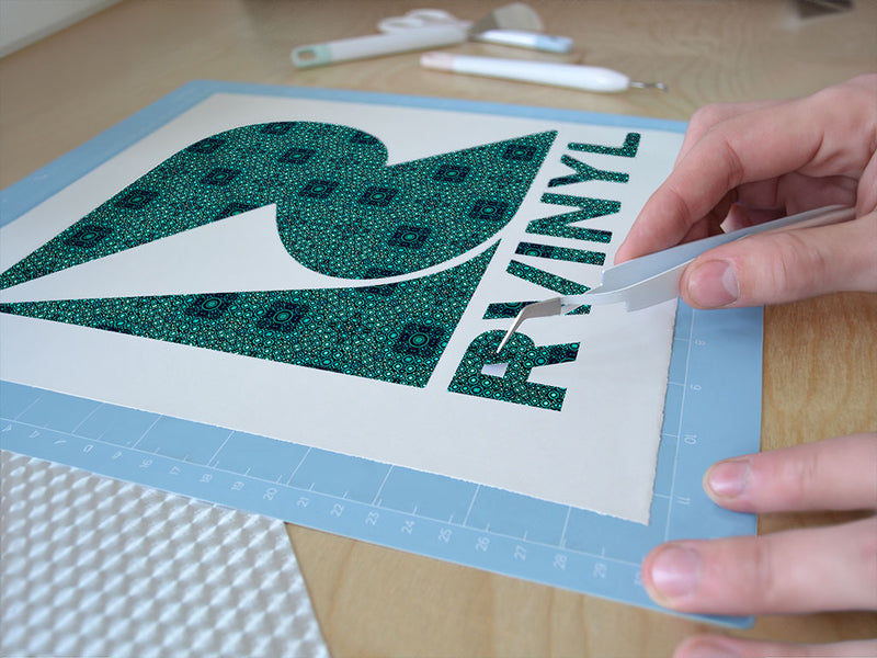 cadet squares mosaic Easy Weed Craft Vinyl