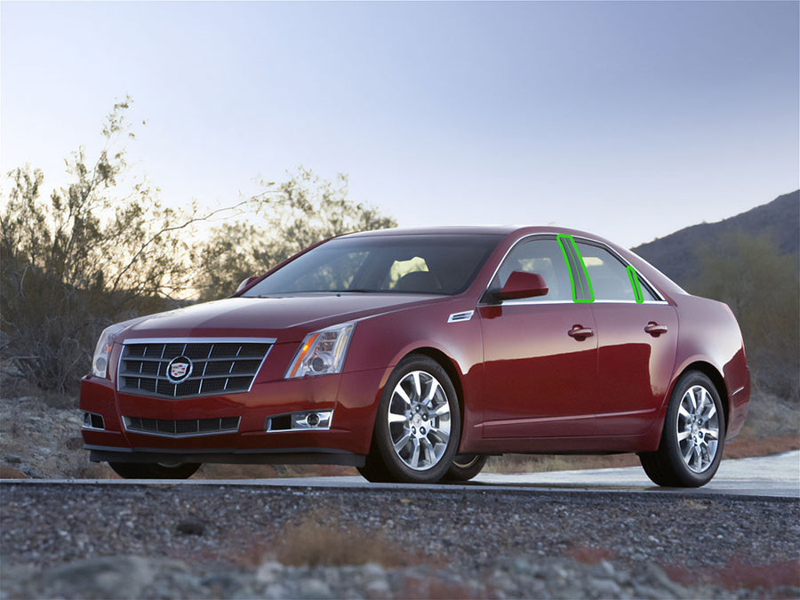 cadillac cts 2003-2007 Pillar Post Trim Installation Location