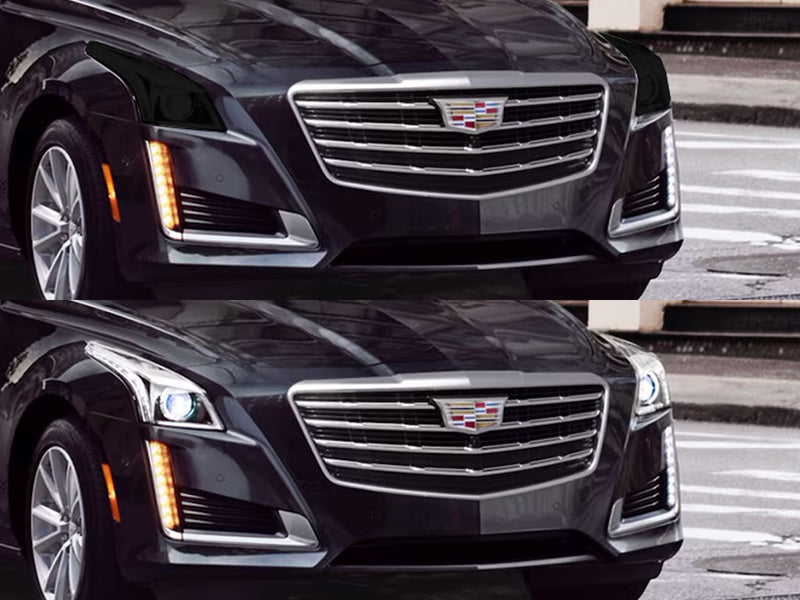 cadillac cts 2014-2019 Headlight Tint Appearance