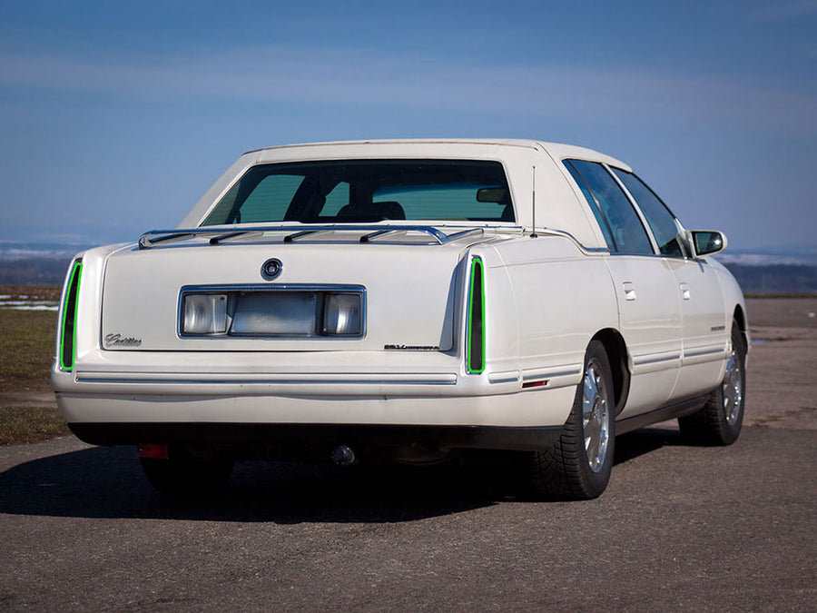 deville Tail Light Tint Installation Points