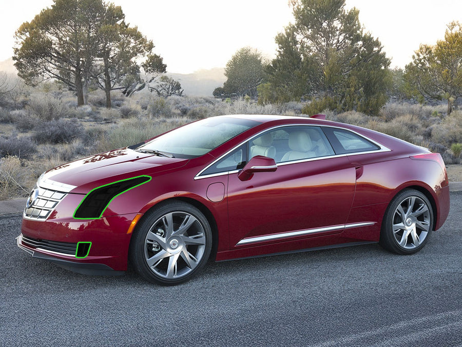 cadillac elr 2014-2016 Headlight Tint Location