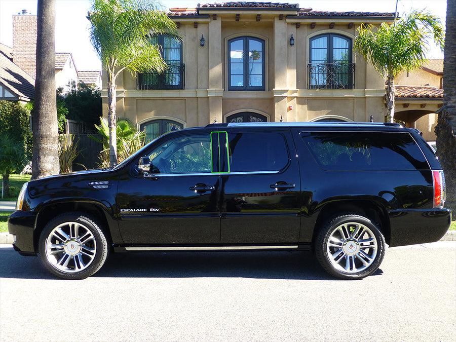 cadillac escalade 2007-2014 Pillar Post Trim Installation Location