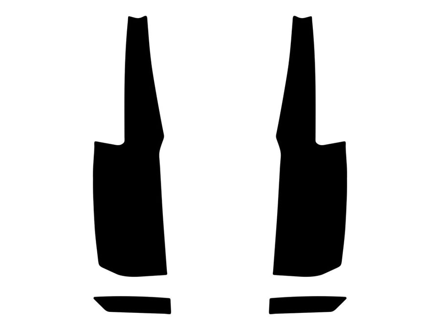 escalade Precut Tail Light Tint Diagram