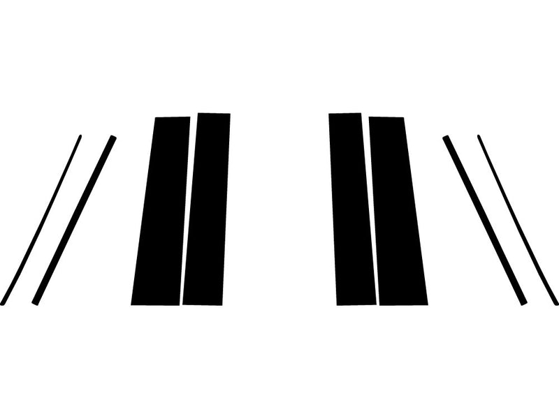 cadillac escalade 2015-2020 (esv / ext) Camo Pillar Trim Diagram