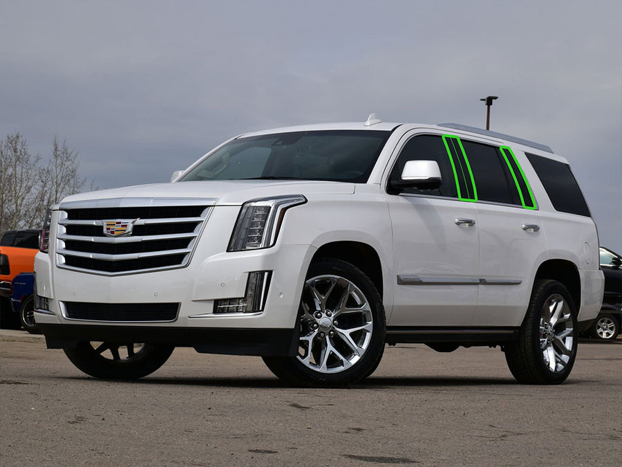 cadillac escalade 2015-2020 Pillar Post Trim Installation Location