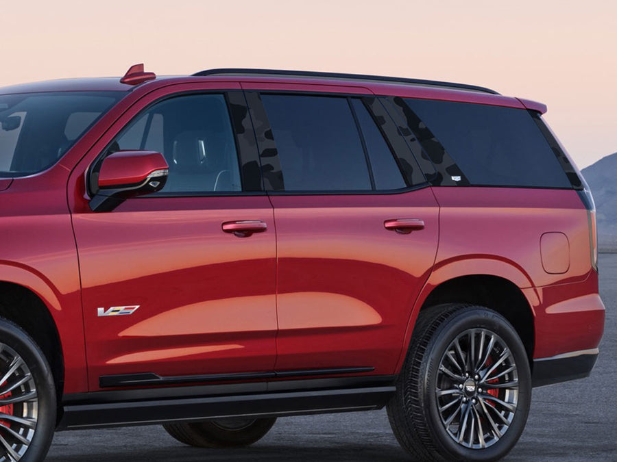 cadillac escalade 2021-2024 Camo Pillar Cover Diagram