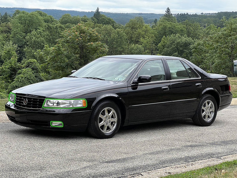 cadillac seville 1998-2004 Headlight Protection Installation Location
